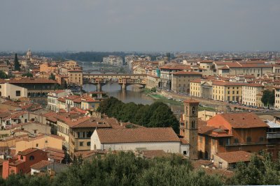 Florence from Plaza Michelangelo