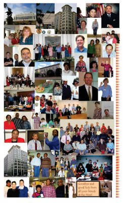 The OMSIC retirees received photo collages