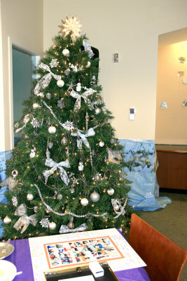 The conference room was a winter wonderland!