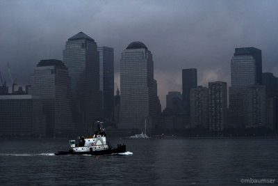 Foggy Morning Tug