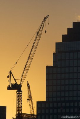 Crane over NY