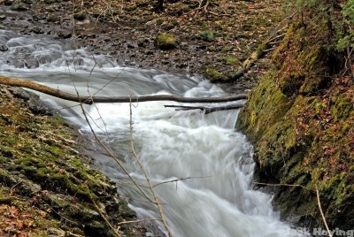 Large falls on the Little Miami River