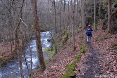 Trail along the river