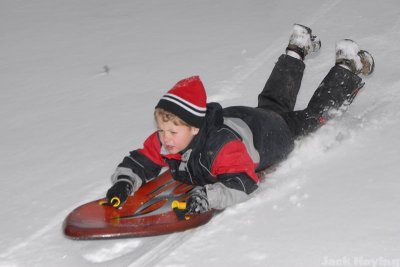 First Sledding of 2007