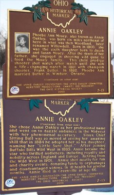 Annie Oakley Marker