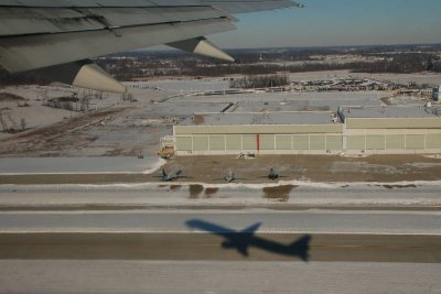 Take off from Indy