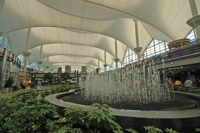 Main Terminal at Denver International Airport