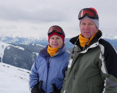 Us, with Breckenridge in the Background