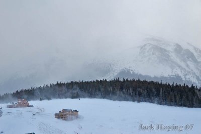 Snow Storm on the Mountain