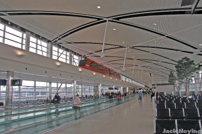 Inside the Detroit Airport