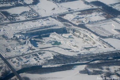 Gravel Pit near Indianapolis