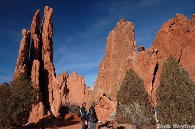 Vertical rocks