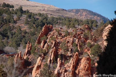 Distant Arch (left center of photo)