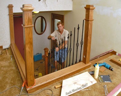 Installing a Stairway