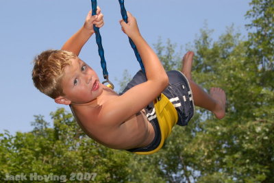 Swinging on a Hot Afternoon