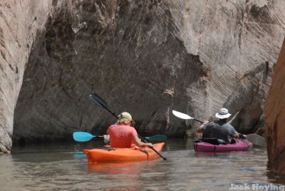 Passing by an alcove