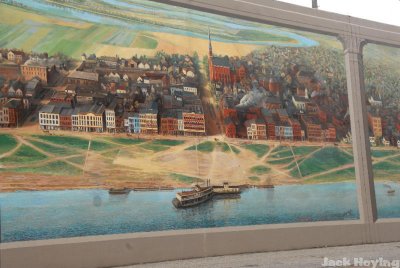 Portsmouth Flood wall mural 3
