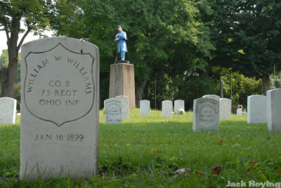 Soilders Circle at Greenlawn Cemetery