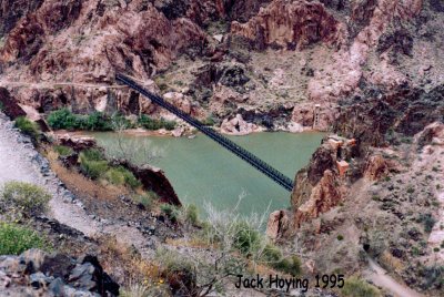 Black Bridge tunnel entrance (lower right)