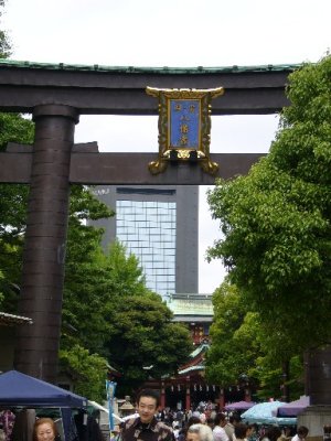 Gate to temple - Old tokyo