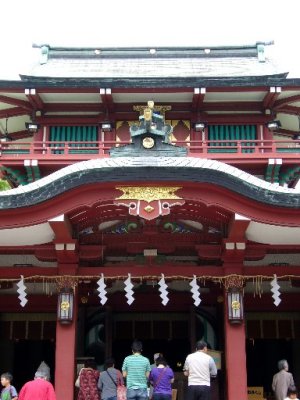 Temple in Old Tokyo