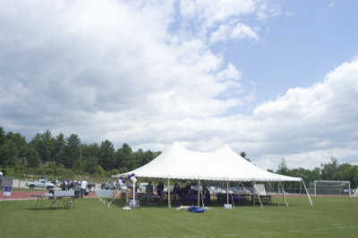 Survivor Hospitality Tent