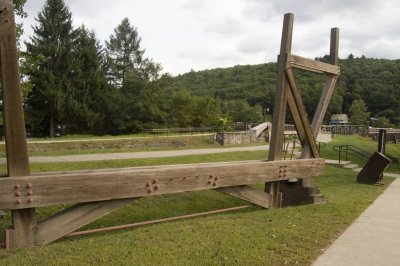 Frame from Roebling Bridge
