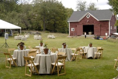 Saturday setting up