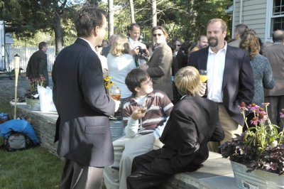 Karl's brother and other guests