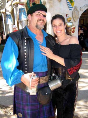 Cliff and Julie. He's the Sheik of TRF campgrounds