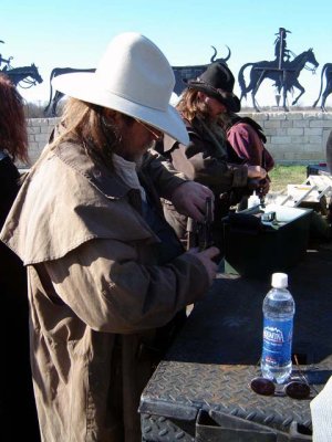 It's time to load up.  Black Powder and Cream of Wheat?