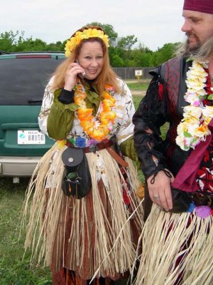 Wilma, the unofficial stowaway had fun in the tropics too