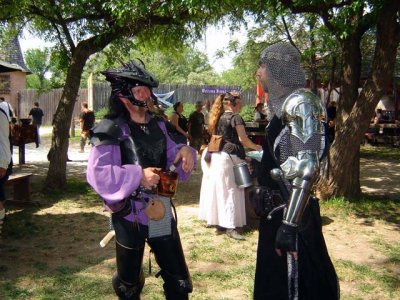 Vandor and Hightower are having an intellectual discussion. Well we hope it is intellectual