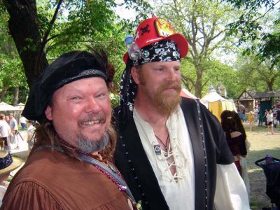 The two captains are off to buy a guinness, on LInk of course