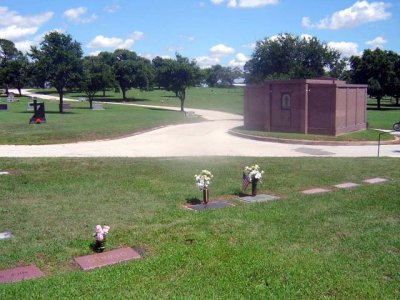 Nobody wants to be buried next to Oswald  But this cemetary is a beautiful location