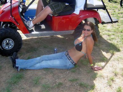 She brings her shade with her