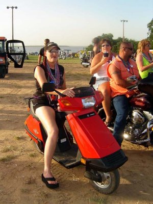 Not everybody rides a harley!