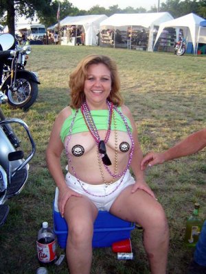 Is he reaching for that next beer, or...........