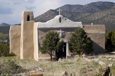 Adobe Church on the Turquoise Trail