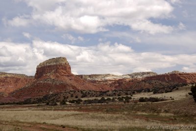 Red Rock near Ghost Ranch