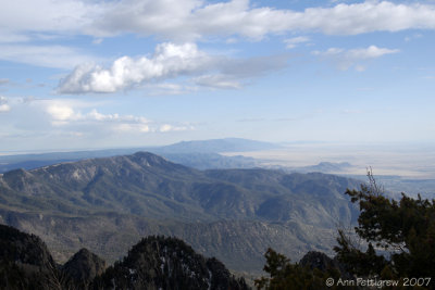 View from Sandia Crest