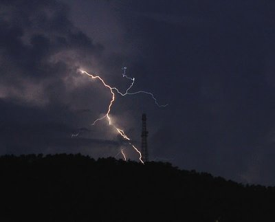 My first lightning picture