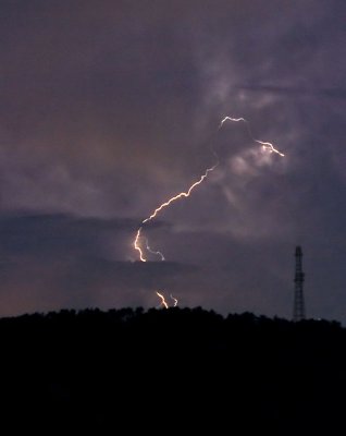 My first lightning picture