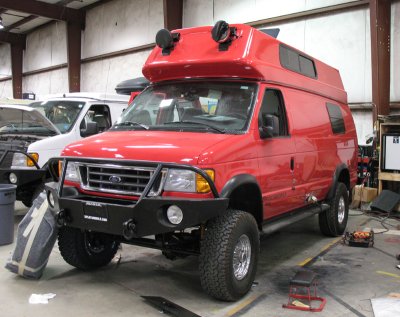 Ford EB on the production line.