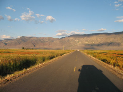Beautiful late afternoon light in Warner Valley