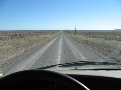 Back on Whitehorse Ranch Road the next morning, still headed east