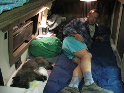 Life in the van
