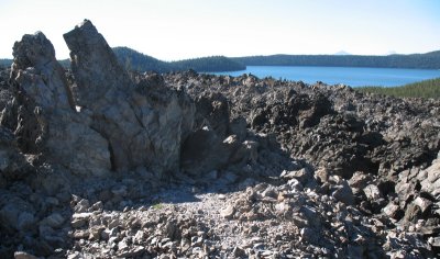 Big Obsidian Flow trail