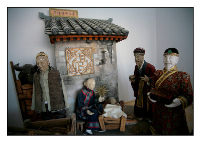 Chinese Wisemen - What Is Left Of the Nativity After The Fighting