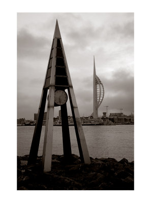 Tidal Clock and Spinnaker Tower
